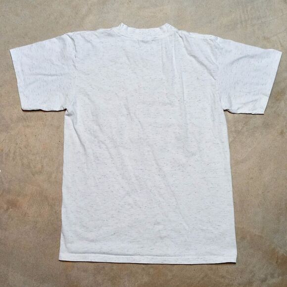 Vintage 1992 Chicago Bulls Made in USA Single Stitch T-Shirt - Men's Size Large - Picture 5 of 6